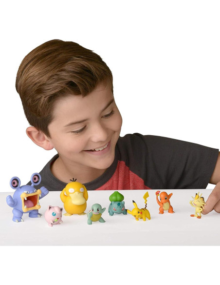 Paquete de Figuras de Batalla Pokémon 8-Pack Jazwares