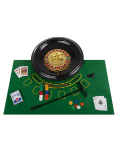 Juego de Ruleta y Blackjack Trademark Poker 40,64 cm
