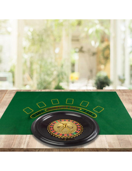 Juego de Ruleta y Blackjack Trademark Poker 40,64 cm