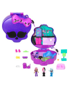 Juego Polly Pocket Monster High con 3 muñecas y 10 accesorios