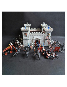 Juguete Castillo Medieval Tookie 36x25.5 cm DIY Soldados