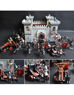Juguete Castillo Medieval Tookie 36x25.5 cm DIY Soldados 2