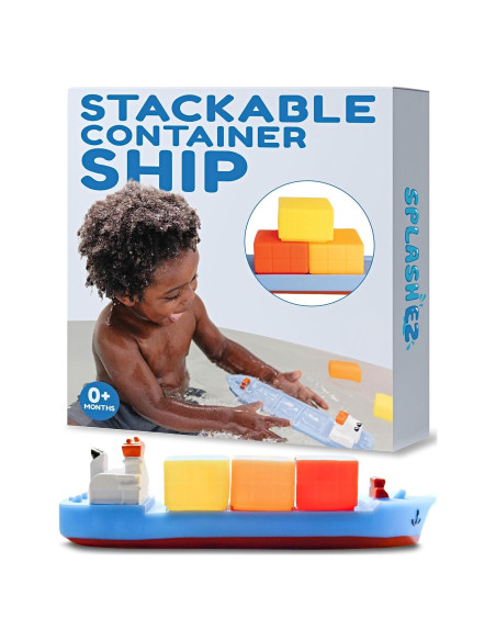 Juguete de Baño SplashEZ Barco Flotante 33 cm Seguro