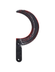 Skeleteen Cuchillo Falso Zombie Accesorio Disfraz 33,6 cm