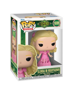 Figura Funko Pop Glinda en Bata de Noche - Wicked - 12 cm