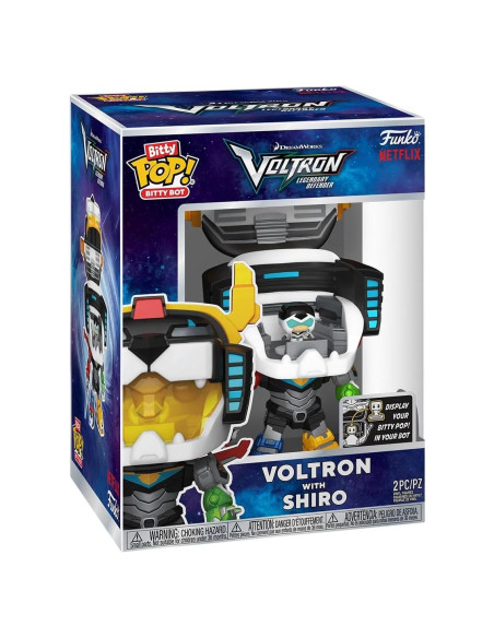 Funko Pop! Bitty Bot Voltron con Shiro 12,35 cm