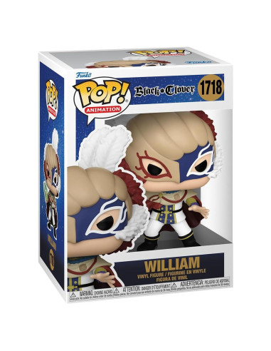 Figura Funko Pop! Black Clover William Vangeance 12.45 cm