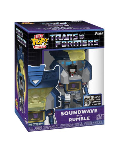 Funko Pop Bitty Bots Transformers Soundwave con Rumble