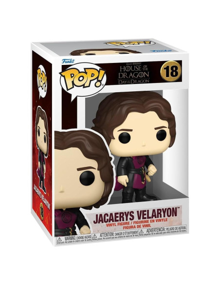 Funko Pop Jacaerys Velaryon Casa del Dragón 10 cm Vinilo