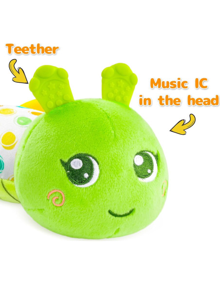 Oruga Musical para Bebés Sumobaby 55.88x9.91 cm Verde Oruga Musical para Bebés Sumobaby 55.88x9.91 cm Verde