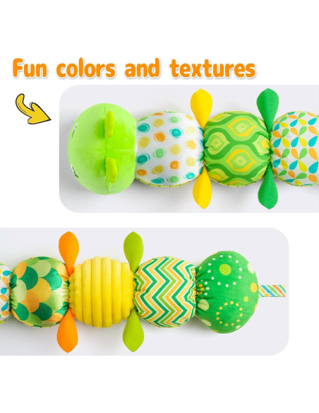 Oruga Musical para Bebés Sumobaby 55.88x9.91 cm Verde Oruga Musical para Bebés Sumobaby 55.88x9.91 cm Verde