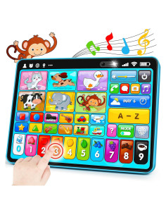 Tableta de Aprendizaje Trilingüe Peacurh para Niños 1-3 Años