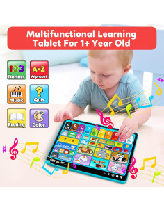 Tableta de Aprendizaje Trilingüe Peacurh para Niños 1-3 Años 2