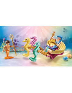 Carroza de Caballo de Mar Playmobil 71500 - 35 Piezas 2
