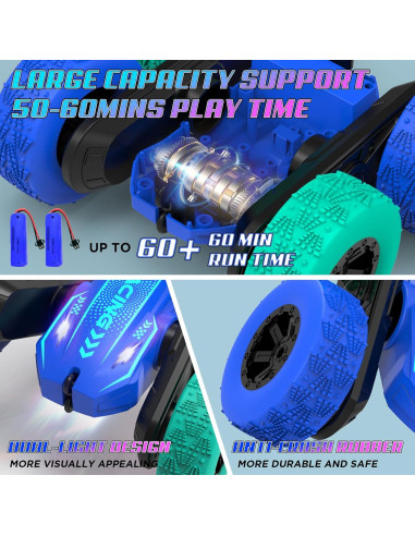 Coche RC Paaxido Acrobático 4WD 360 para Niños 4-12 Años