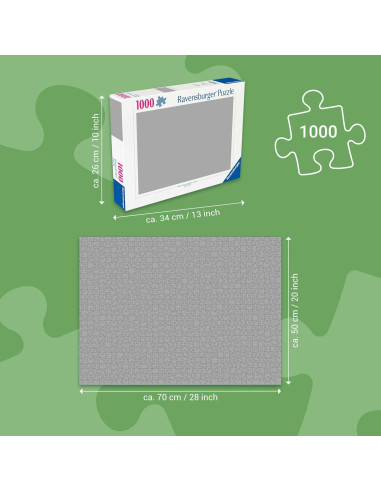 Rompecabezas Ravensburger Minecraft Mosaic 1000 Piezas 70x50cm