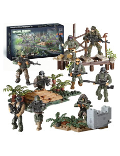 Mini Figuras de Acción Rani Prize 3 en 1 Tropas Especiales