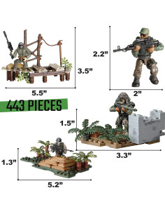 Mini Figuras de Acción Rani Prize 3 en 1 Tropas Especiales 2