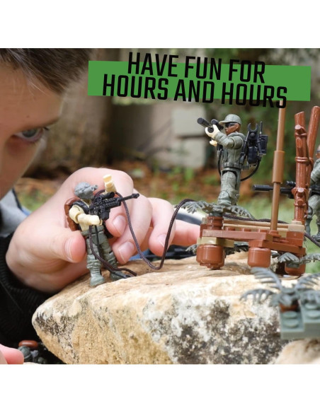 Mini Figuras de Acción Rani Prize 3 en 1 Tropas Especiales