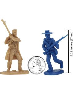 Set de Figuras de Soldados BMC Alamo 37 Piezas 1:32 2