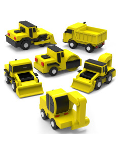 Juguetes de Baño Tub Works Construcción Paquete de 6