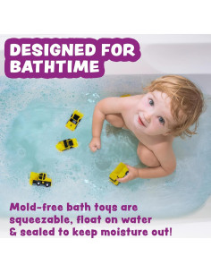 Juguetes de Baño Tub Works Construcción Paquete de 6 2