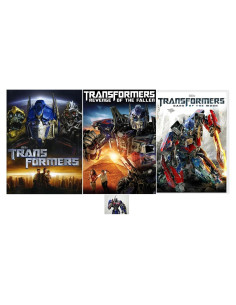 Conjunto 3 DVD Transformers - Venganza de los Caídos y más