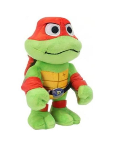 Peluche Tortugas Ninja Mattel Raphael 21.5 cm Básico