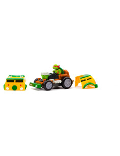 Juguete Tortugas Ninja Raphael Shell Smashers Vehículo 7,6 cm