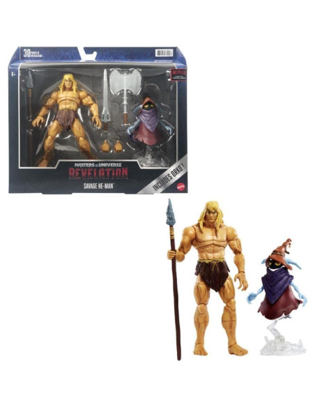 Figura de Acción He-Man Salvaje Masterverse 30+ Juntas 17,78 cm