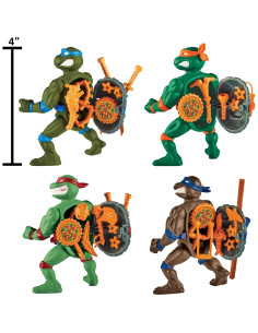 Figuras Clásicas Tortugas Ninja 4-Pack Playmates 10 cm 2