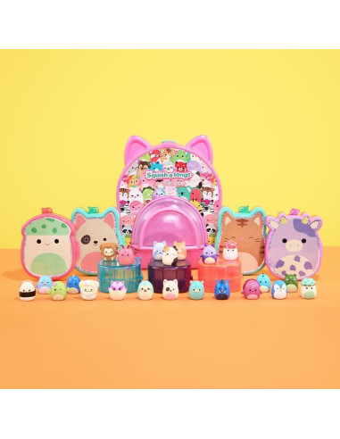 Squish-a-longs Paquete de 14 Mini-Squish 2,54 cm con Accesorios