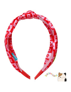 Diadema Knotted Licenciada Squishmallows H.E.R. Roja 2