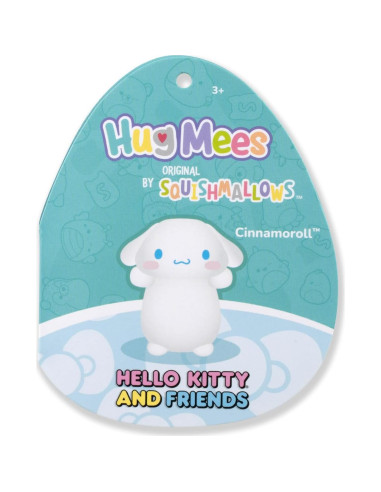 Peluche Cinnamoroll HugMees 25,4 cm Jazwares Ultrasuave