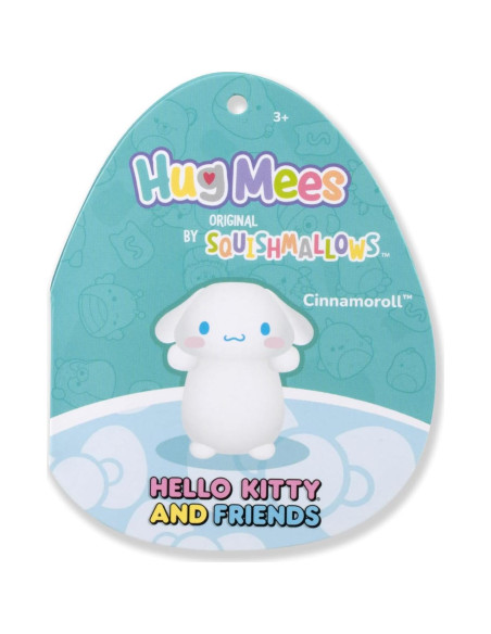 Peluche Cinnamoroll HugMees 25,4 cm Jazwares Ultrasuave