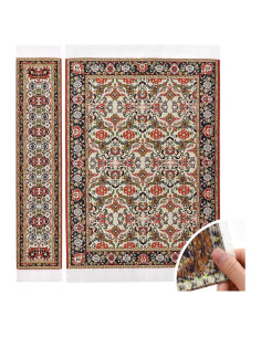 Alfombras Miniatura iLAND para Casa de Muñecas 2 Piezas