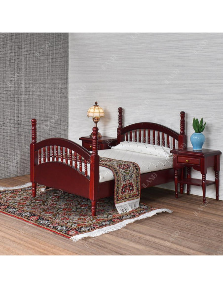 Alfombras Miniatura iLAND para Casa de Muñecas 2 Piezas