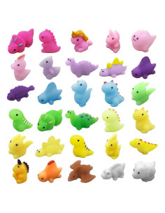 30 Juguetes Mochi Squishy Dinosaurios Aviski 3-6 cm