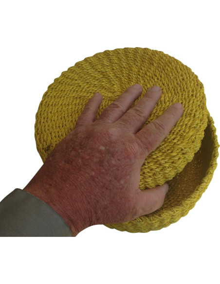 Cesta de Tortilla Amarilla Hecha a Mano Green Breeze