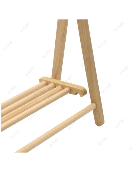 Estante Plegable iLAND con 6 Perchas Miniatura 1/12