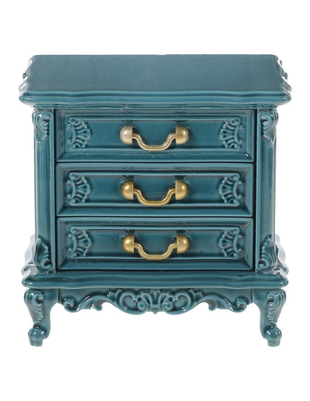 Armario de Noche Miniatura LOGOFUN para Casa de Muñecas Armario de Noche Miniatura LOGOFUN para Casa de Muñecas