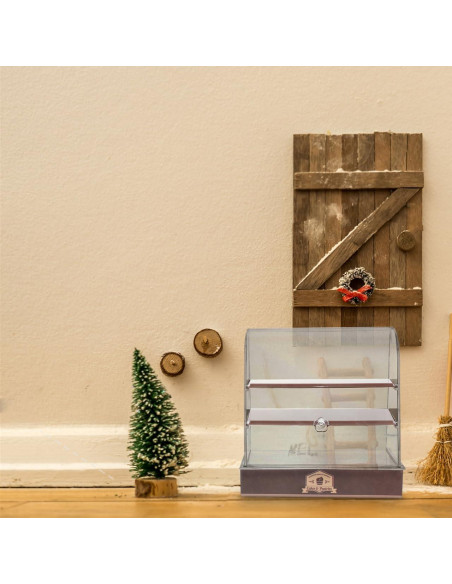 Vitrina Miniatura de Pastelería Ibasenice Marrón 13,46 cm