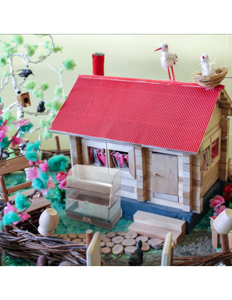 Vitrina Miniatura de Pastelería Ibasenice Marrón 13,46 cm