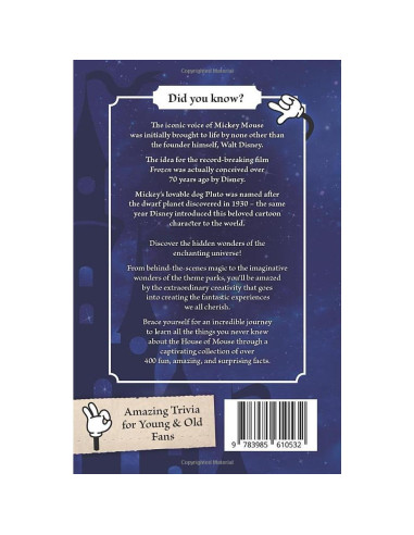 Awesome Facts for Disney Fans - The Unofficial Collection: The Encyclopedia of Secret Knowledge about the Factory of Dreams