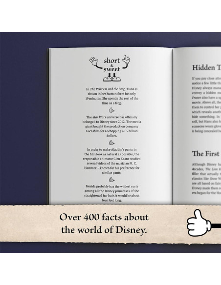 Awesome Facts for Disney Fans - The Unofficial Collection: The Encyclopedia of Secret Knowledge about the Factory of Dreams