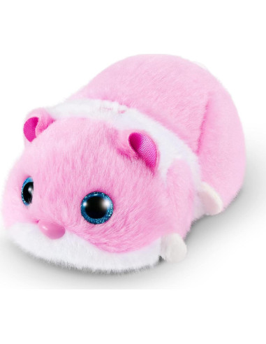 Hamster Electrónico ZURU Rosa 20+ Sonidos Interactivos
