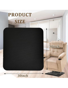 Almohadillas Antideslizantes para Sillones Reclinables Xinhw 76.2x76.2cm 2