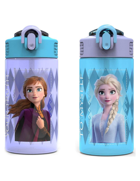 Conjunto de Botellas de Agua Disney Frozen 2 Zak 2 Piezas