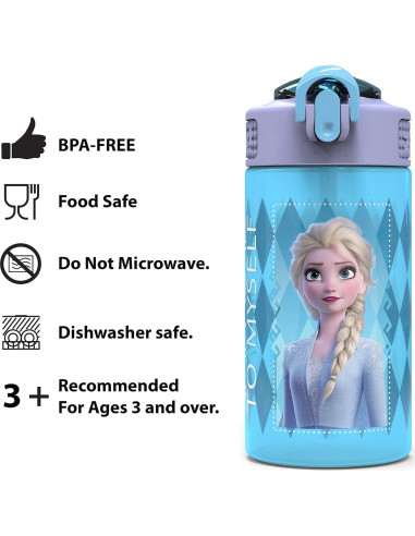 Conjunto de Botellas de Agua Disney Frozen 2 Zak 2 Piezas