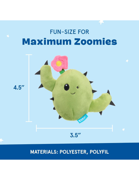 Juguete Interactivo para Perros Barkbox Consuela Cactus Pequeño
